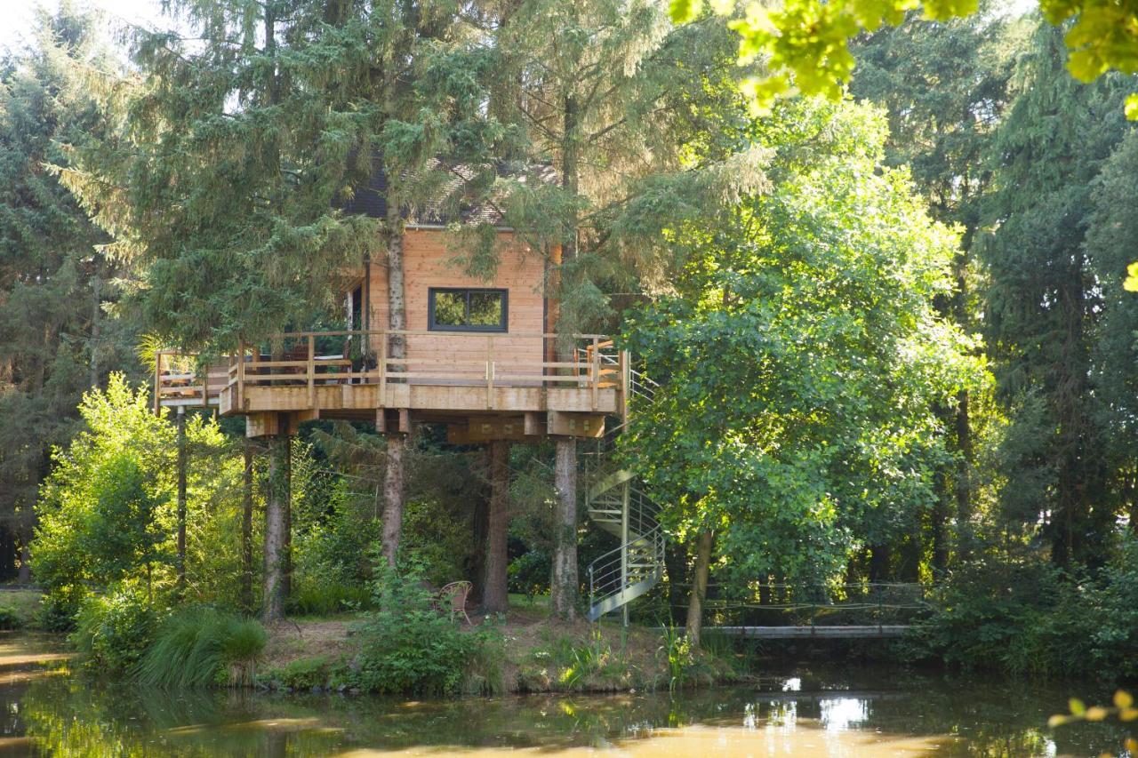 Les Cabanes De Koad'Dour - Sejour Spa Dans Les Arbres Les Portes du Coglais Экстерьер фото