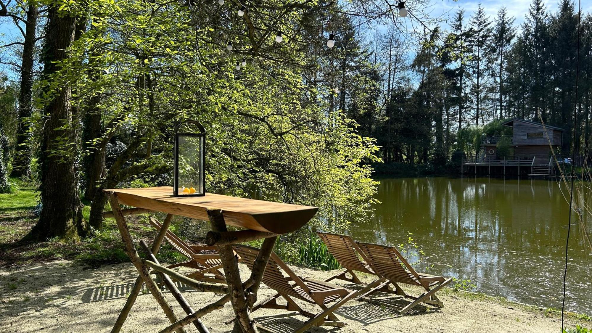 Les Cabanes De Koad'Dour - Sejour Spa Dans Les Arbres Les Portes du Coglais Экстерьер фото